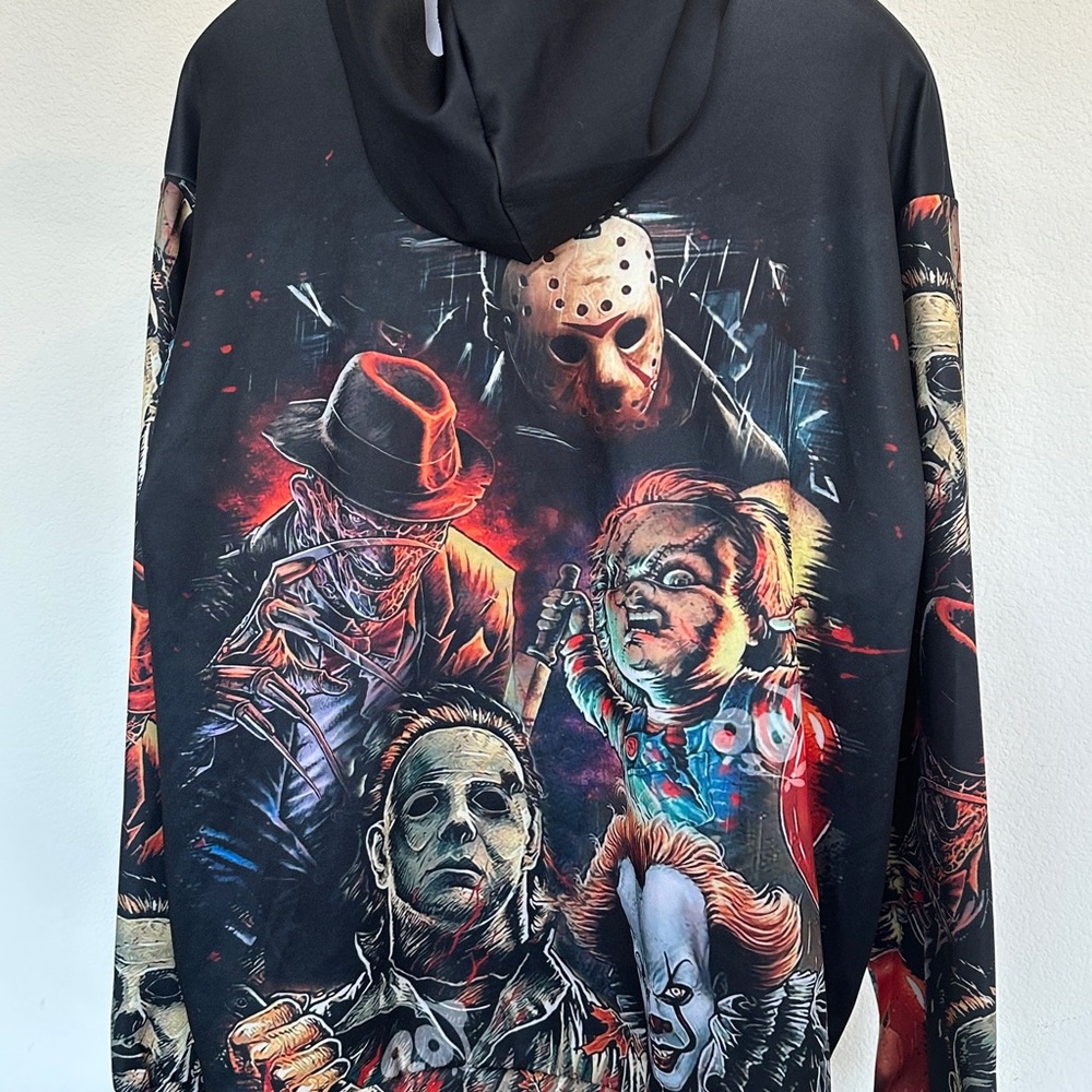 Jason Voorhees Unisex Sweatshirts Fashion Sweater for Men Women hoodies - Picture 2 of 4